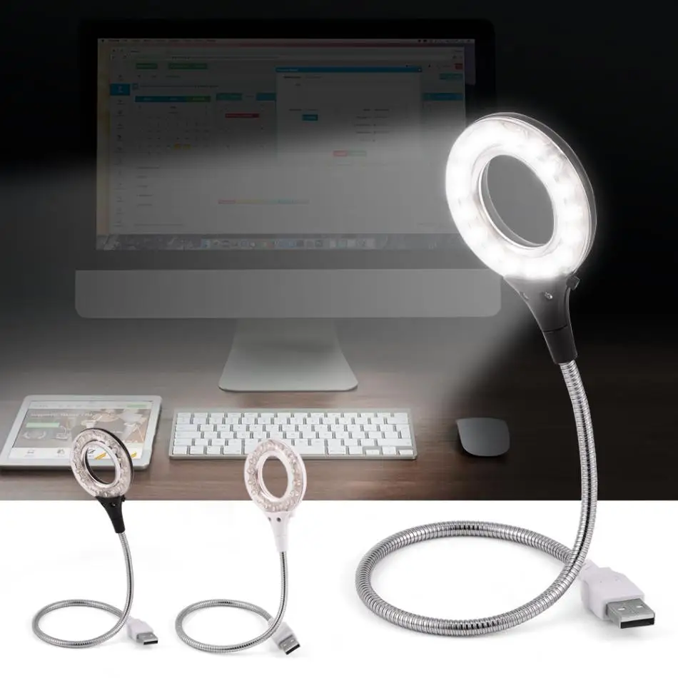 USB Gadgets Universal High Brightness Portable USB 18Pcs LED Lamp Blubs Light for Notebook