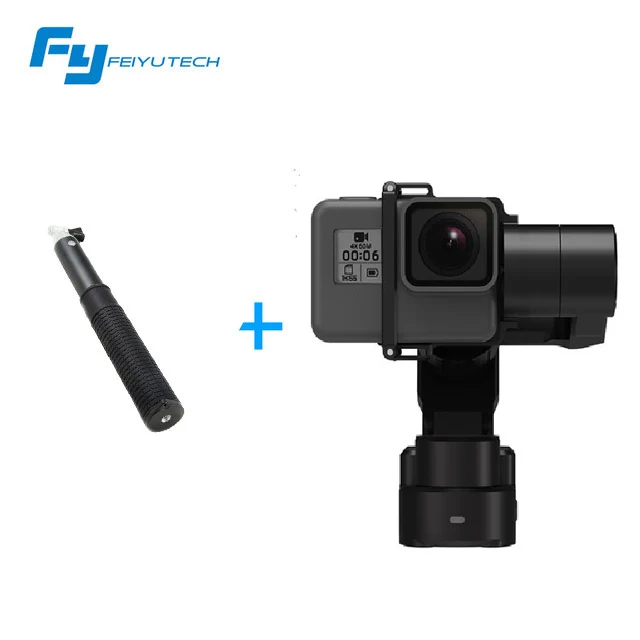 Feiyu Tech WG2X WG2 Водонепроницаемый 3 оси Gopro Gimbal переносной стабилизатор для Gopro Hero7/6/5 спортивной экшн-камеры Xiaomi Yi 4K SJCAM экшн Камера - Цвет: Option 3