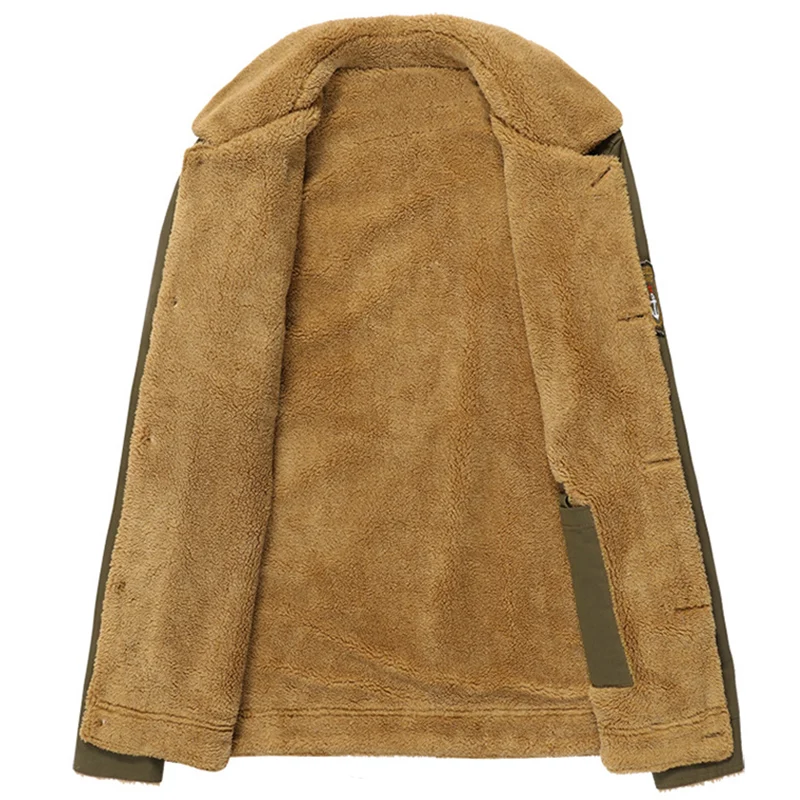 LetsKeep, зимняя куртка-бомбер для пилота, Мужская армейская верхняя одежда, тактические куртки для мужчин, s хлопок, толстый меховой воротник, теплые пальто, 5XL, MA234