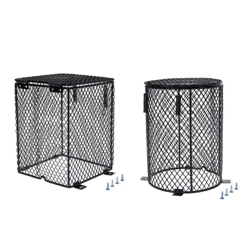 Reptile Heater Guard Heating Bulb Lamp Enclosure Cage Protector Metal Mesh Cover | Дом и - Цена: 770,31 - 829,20 руб.