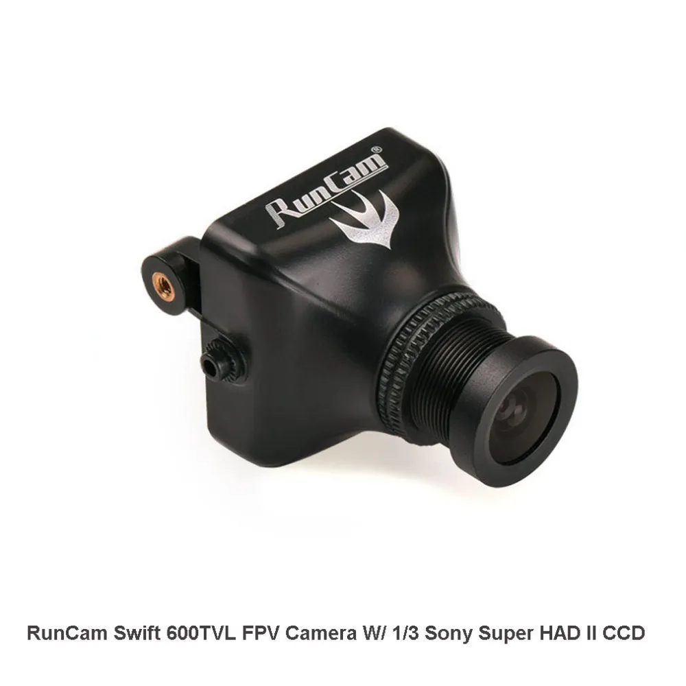 

Runcam Swift 600TVL DC 5 to 17V Horizontal Fov 90 Mini FPV Camera for QAV-R FPV 220 Alien Martian Impulserc 230 QAV210 Frame