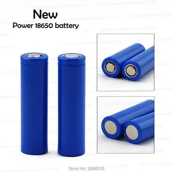 

10 PCS free shipping 18650 1100 mah lithium battery 3.7 V strong light flashlight rechargeable battery protection board