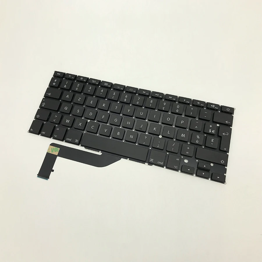 Новая Франция Французский Клавиатура для Macbook Pro retina 1" A1398 2012 2013