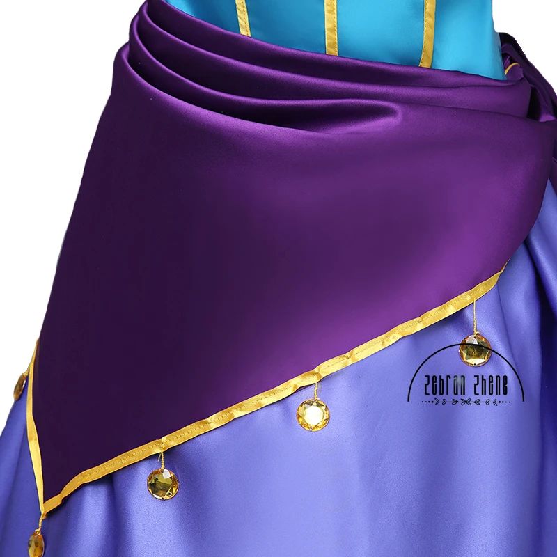 Высококачественное женское платье Эсмеральда из фильма карнавальный костюм для