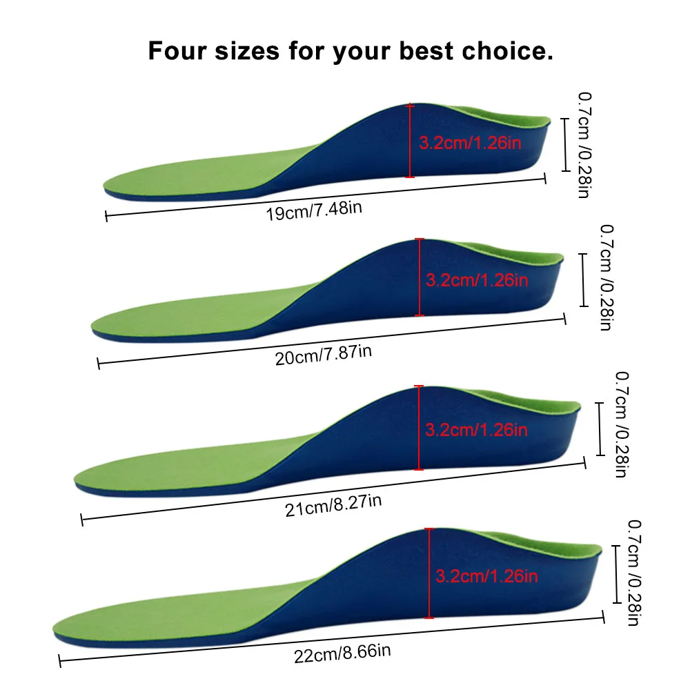 Ортопедические стельки для обуви плоская поддержка свода стопы ортопедические подушки коррекция здоровья ног