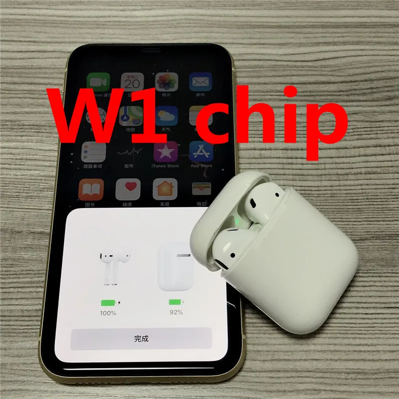 

Newest w1 chip 1:1 Airps battery pop up Mini Wireless Bluetooth Connect Headphone & Earphone For iPhone 7 8 X XS Max Pad