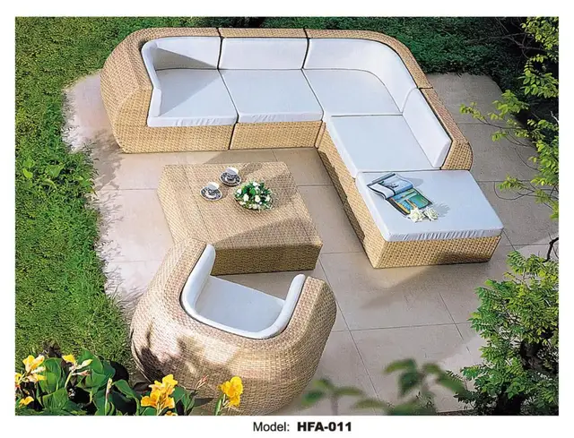rattan outdoor sofa set 6 seat garden furniture with table chiar rattan sofa set wicker patio - Garden Furniture 6 rattan outdoor sofa set 6 seat garden furniture with table chiar rattan sofa set wicker patio - Garden Furniture 6