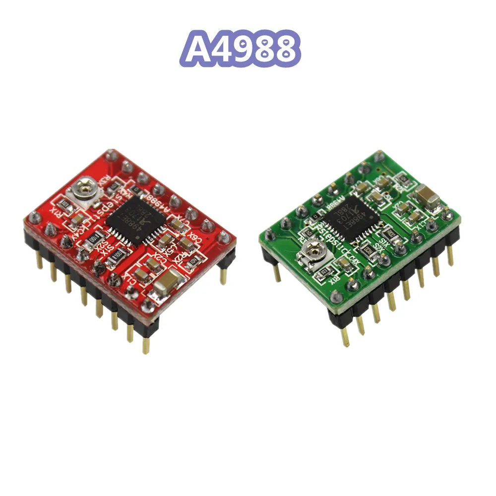 

Reprap Stepper Driver A4988 Stepper Motor Driver Module with Heatsink