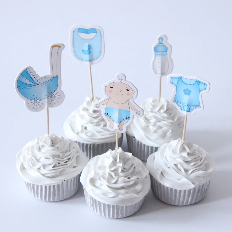 20 шт. Детские топперы для капкейков|topper picks|toppers cupcaketopper baby shower |