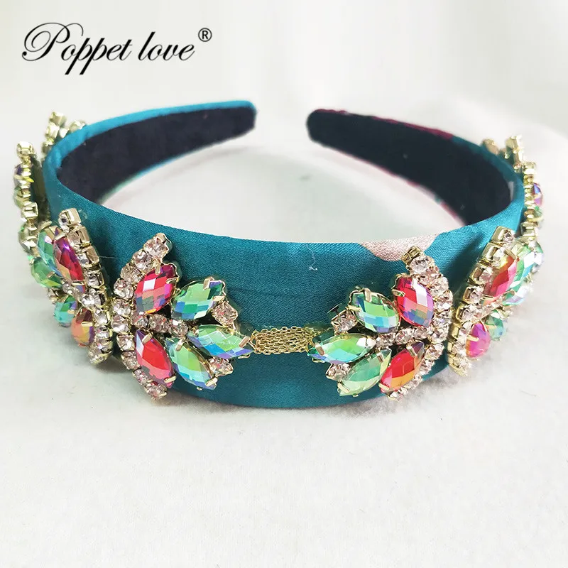 

New Design Handmade Hairband Bridal Crystal Headband Women Pearl Crown Bridal Tiara Wedding Accessories Hair Ornaments
