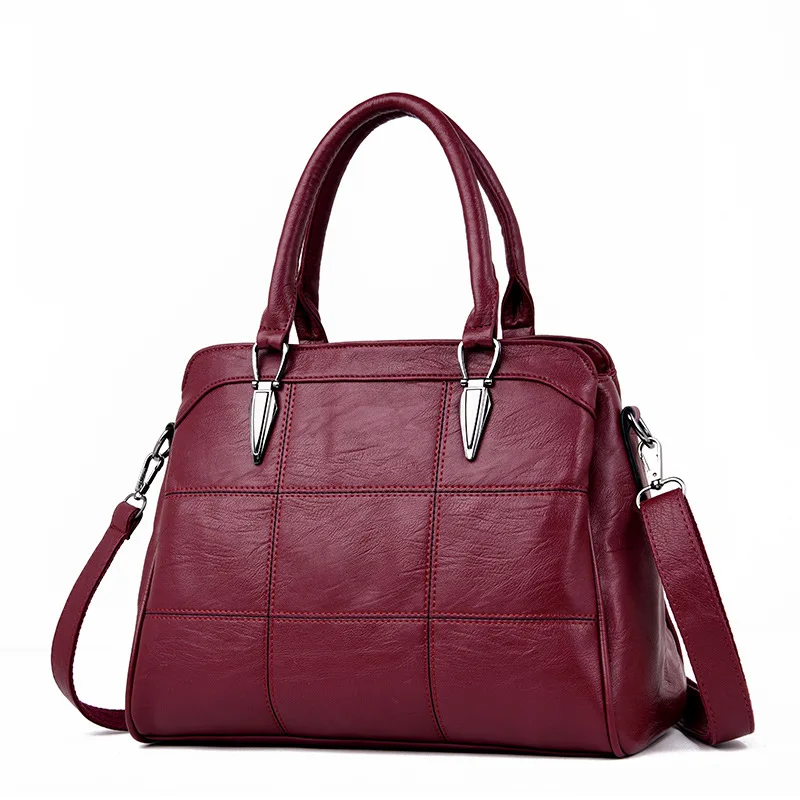 

2019 New Fashion Handbag for Women High Quality Luxury Female Handbag Leather Shoulder Bag Lady Bolsa Promotion Sale Sac A Main