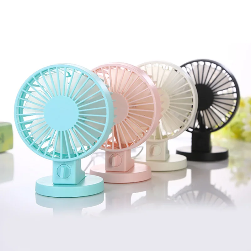 

Lovely Useful Portable Mini Fan Mute USB Rechargeable Electric Desktop Computer Fans for Outdoor Home Office HY99 AU09