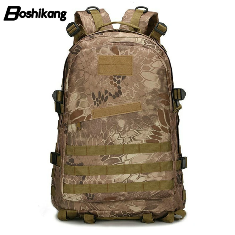 

Boshikang Oxford Men Backpack 3D Attack Assault Backpacks High Quality Military Army Style Camouflage Bag Vintage Travel Daypack