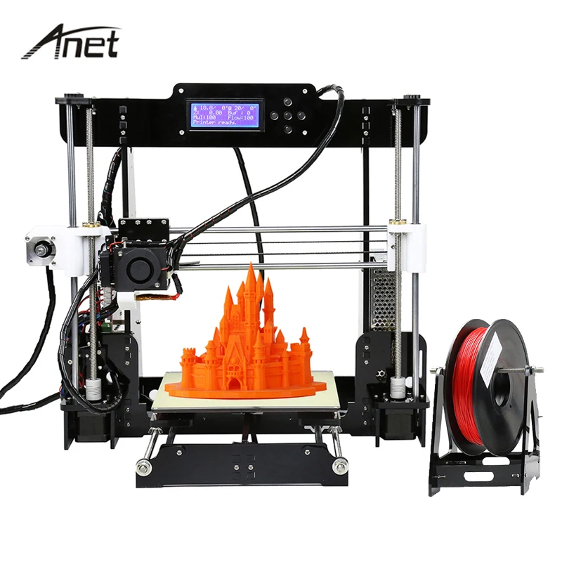 Anet Desktop 3D Printer Auto Leveling Normal 3D Printers Big Print Size Reprap Prusa I3 DIY
