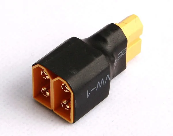 XT60 Parallel XT 60 Connector Adapter Lipo NiMH DJI Phantom ZIPPY TURNIGY No Wire RC Y
