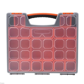 

Portable Carry Tool Storage Case Spanner Screw Parts Hardware Organizer Box New Damom