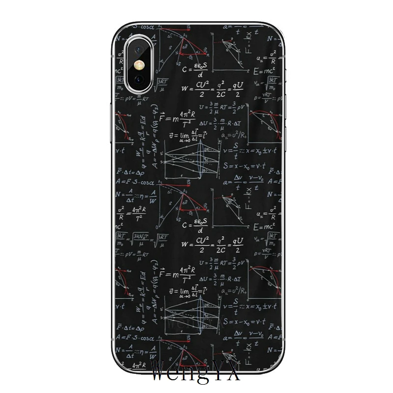 Символ математика, наука, физика формулы для huawei mate 8 9 10 20 P8 P9 P10 P20 pro Lite plus P Smart Mini мягкий чехол для телефона
