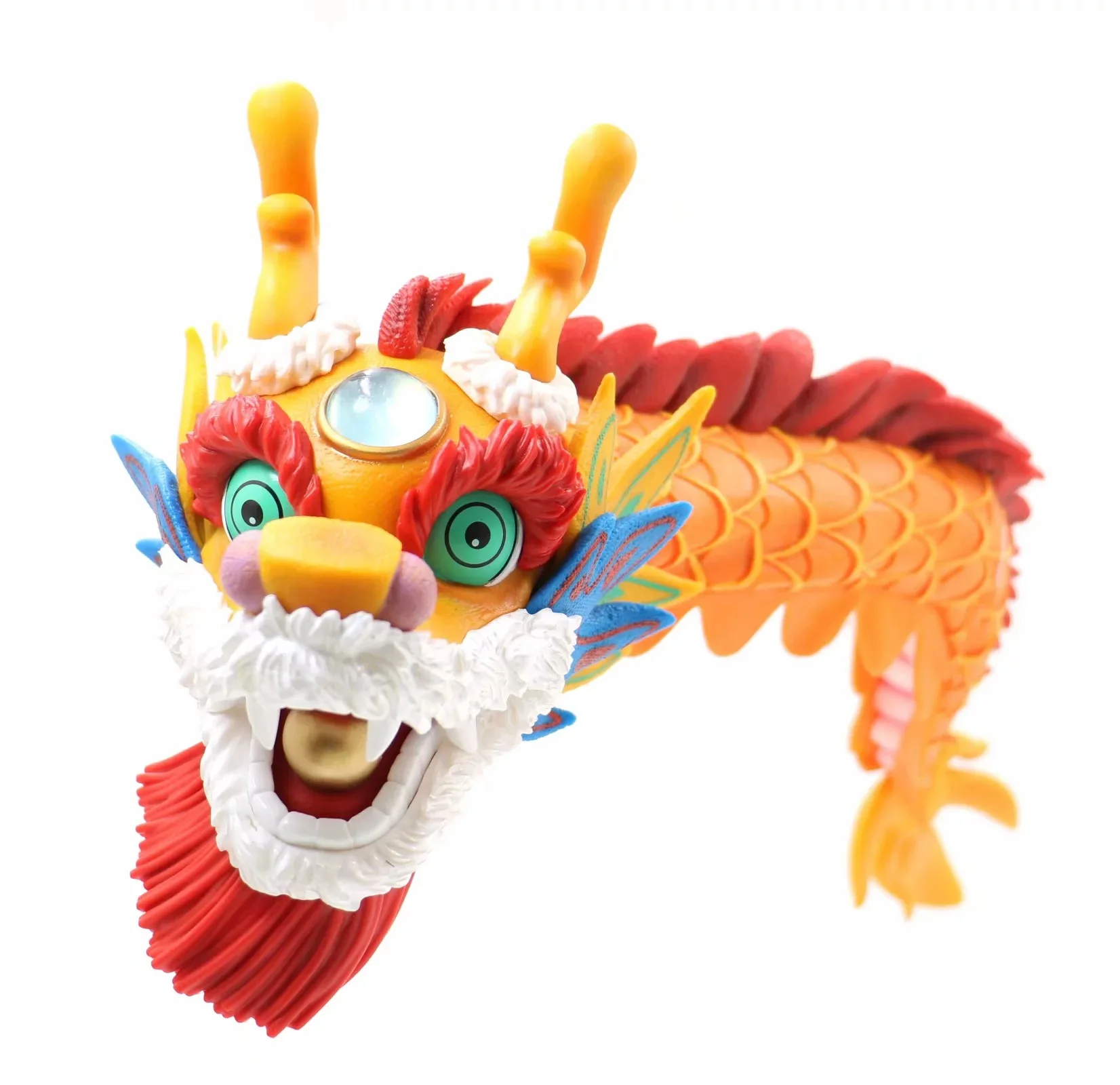 

Anime One Piece Dances of dragons 2018 Chinese New Year Ver. Cute Figure Model Toys