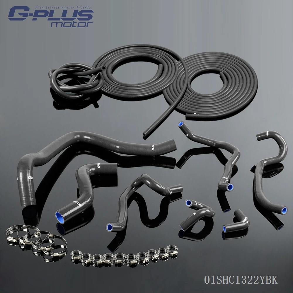 Silicone Radiator Hose + Vacuum Hose Kit For HONDA ACCORD SIR/ T CF4
