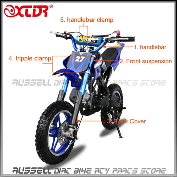 

Handlebar and Front Suspension & Protect cover For Small Apollo MINI MOTO Orion Kids DIRT BIKE 2 Stroke 47cc & 49cc 50cc 70cc