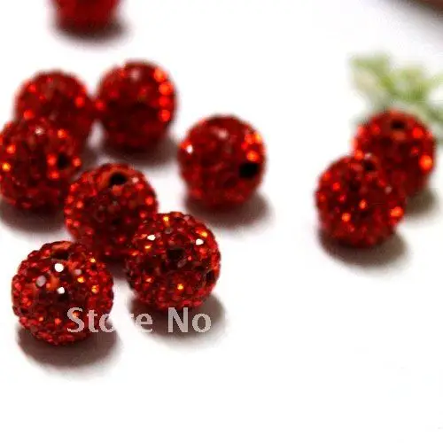 

Hot selling 50pcs Colour shamballa beads ball for bracelet,disco balls Free Shipping MIX COLOURS AT RANDOM