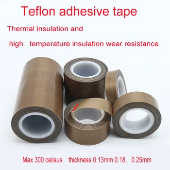 

PTFE adhesive tape , thickness 0.13 0.18 0.25mm high temperature voltage Sealing Machine Insulation Tape
