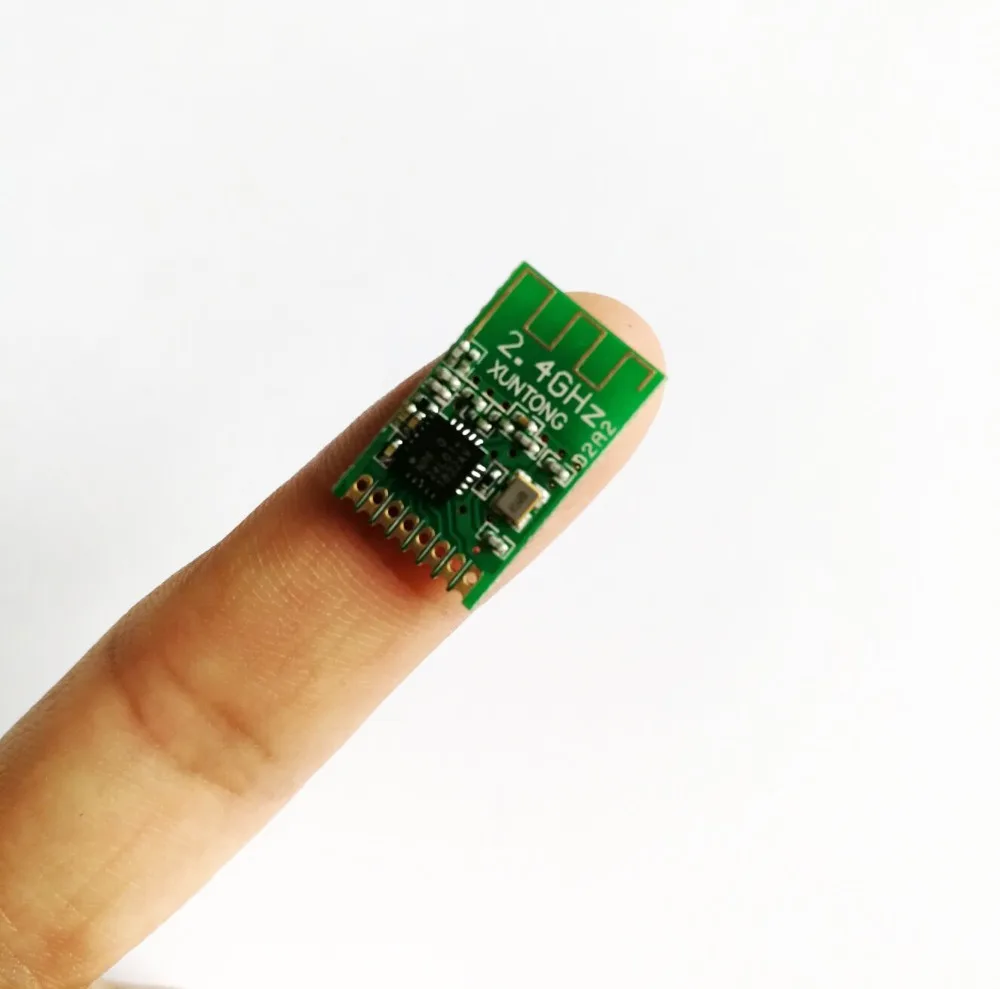 5 шт./лот супер мини Пальчиковый модуль 2 4G беспроводной NRF24L01P PTR6100m XUNTONG |