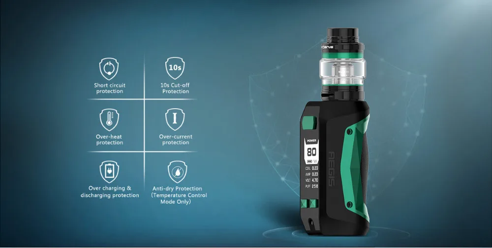 Aegis mini Safety features