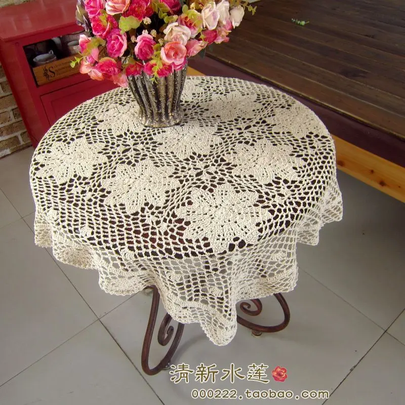 Дизайн в китайском стиле модные кофточки вязание крючком обеденный катерть для стола, столовая скатерть для домашнего декора с резным узором; обувь на шнуровке, с цветочками, скатерть