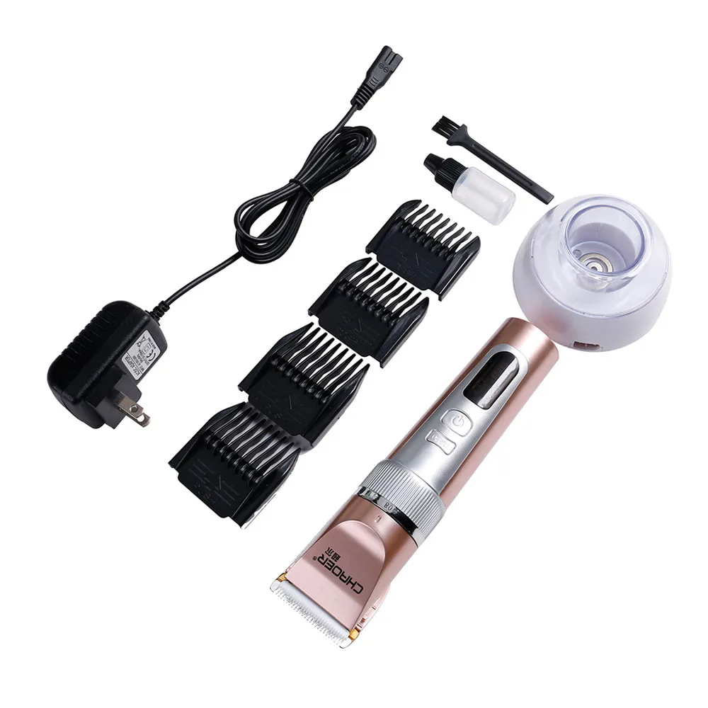 Dog Grooming Clippers Pet Hair Trimmer Professional Rechargeable Low