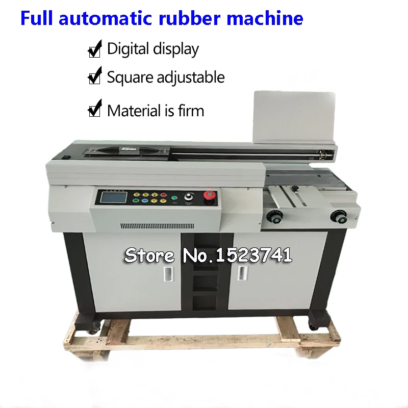 A4 automatic glue book binder glue binding machine 55mm perfect binder