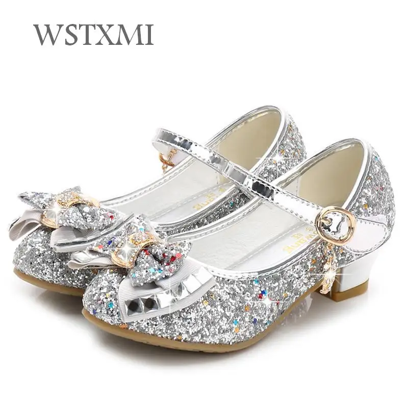 silver infant dress shoes