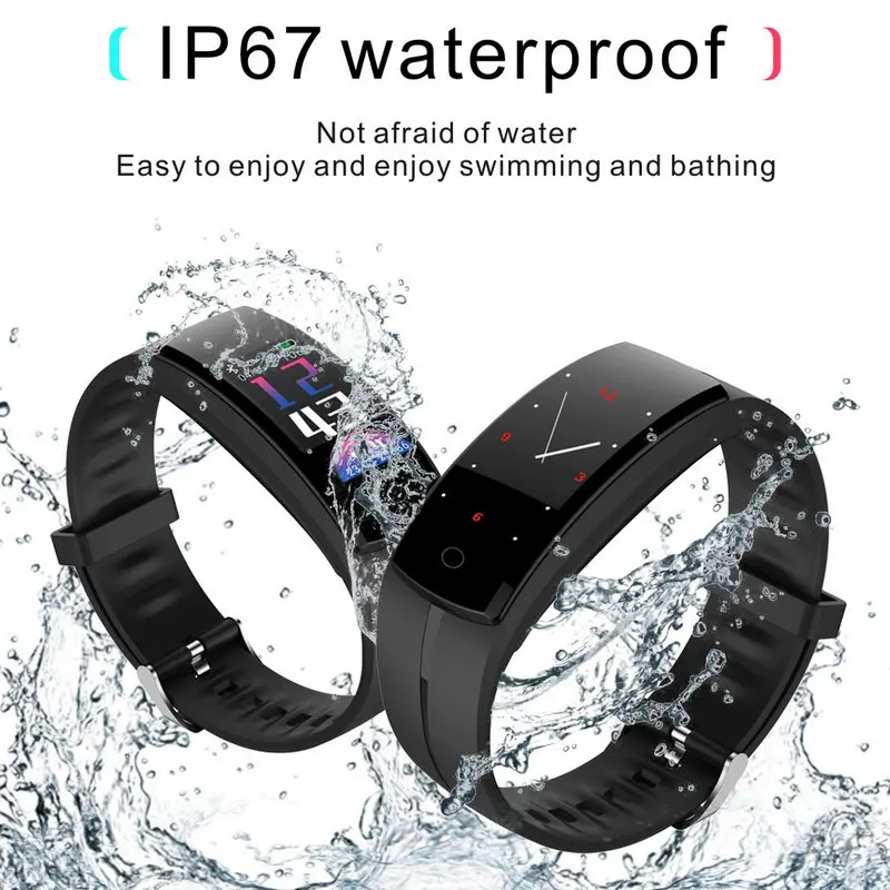 

Bluetooth digital watch IP67 waterproof Heart rate Pedometer Life management men digital watch smart watch men woman