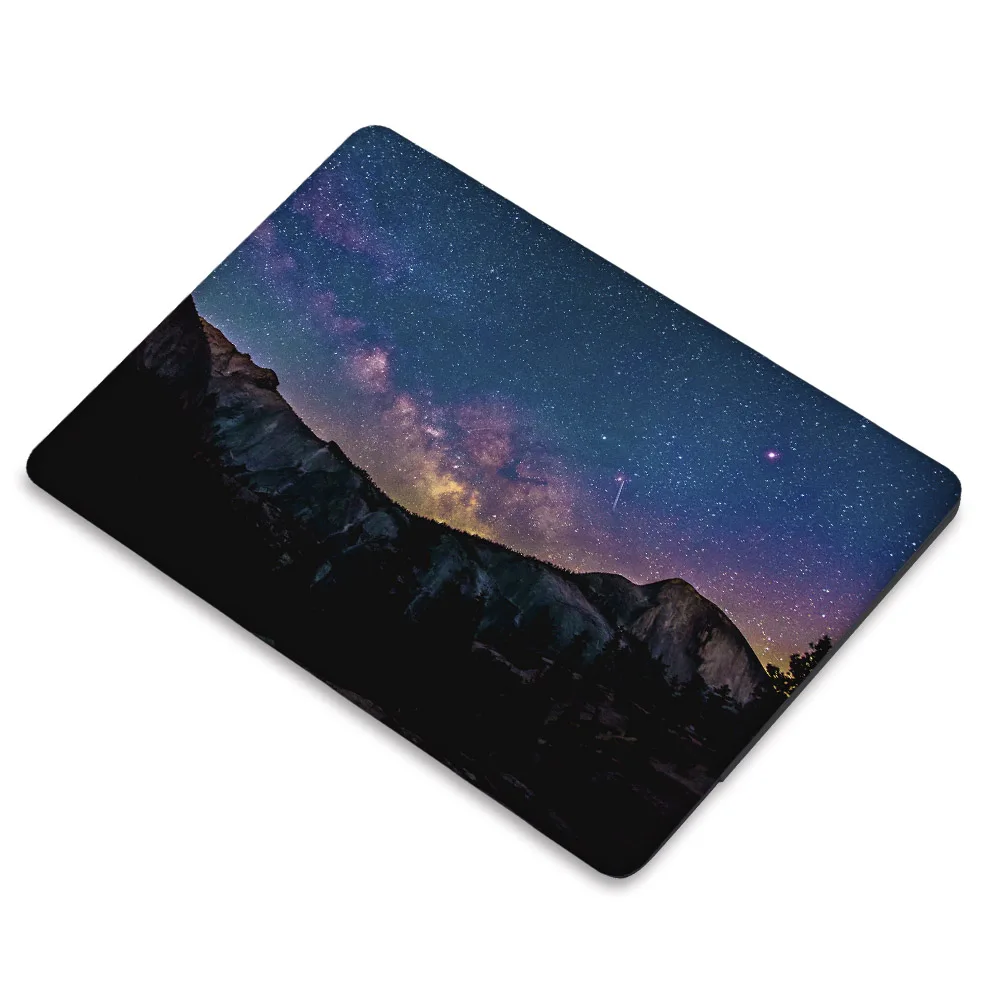 A239 Redlai для Macbook Air A1932 чехол Pro retina 13 1" Touch bar A1706/A1989 A1707/A1990 волшебный жесткий чехол с принтом звездного неба - Цвет: A239