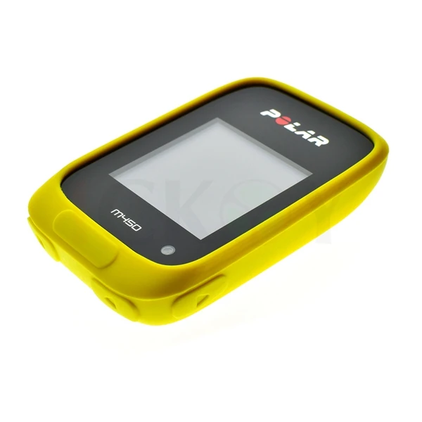 Durable Rubber Protective Skin Case with Screen Shield Film for GPS Cycling Computers
