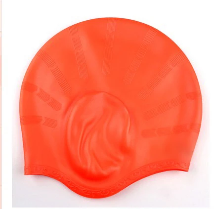 SBART силиконовая шапочка для плавания Женская водонепроницаемая Ушная шапочка для плавания s взрослые Профессиональная защита ушей спортивная шапочка для плавания s свободный размер
