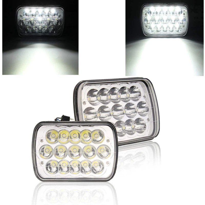 Для Toyota Пикап квадратная фара пара H6054 7x6 светодиодный фар море луч 5 &quotx 7&quot