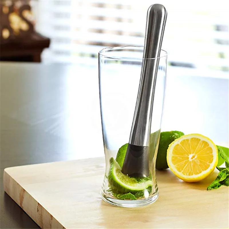 Шейкер для коктейлей из нержавеющей стали andes Mojito Muddler bar коллекция masher stir