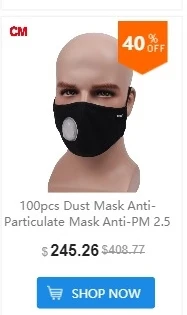100 шт. пыль маска Anti-частиц маска Анти-PM 2,5 Маски незапотевающий пыле защитное респиратор безопасности Anti -вставлять см Y-2Red