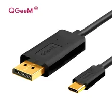 USB C до кабель displayport (4K @ 60 Гц), USB 3.1 Тип C (Thunderbolt 3 совместимый) к DP кабель для Macbook 2016, Chromebook, G9500