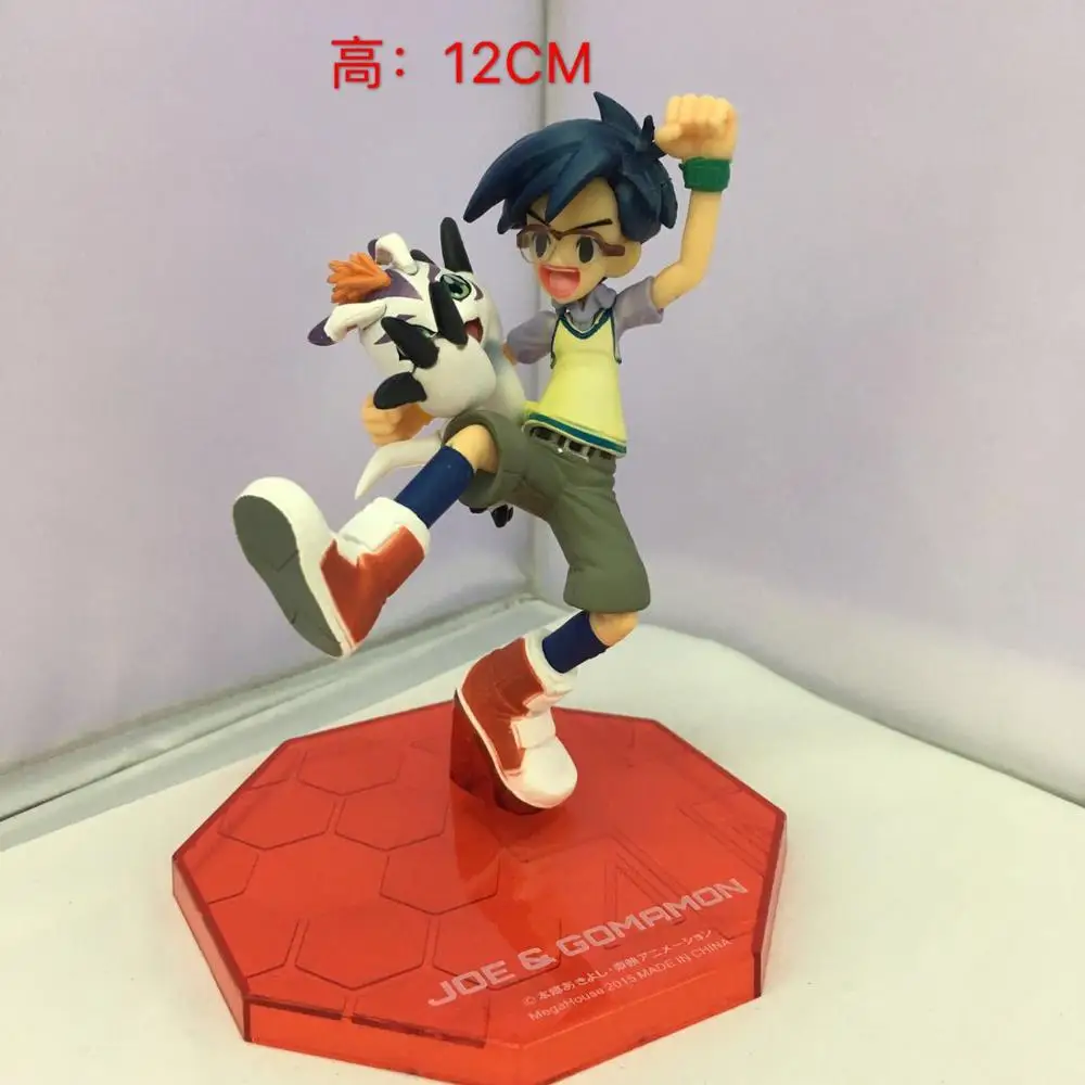 

Hot 12cm Digimons Kido Joe Gomamon kawaii Figure Model Toy PVC Model cute Anime Model Toys Gift