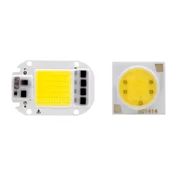 Светодиодный COB чип 20 W 30 W 50 W 3 W 5 W 7 W 9 W 12 W 15 W 18 W 220 V Smart IC света высокой люминесцентный чип для DIY светодиодный прожектор из бисера