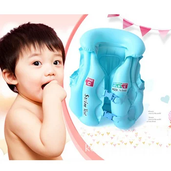 

Children Kids Aid Life Jacket Vest Blowers Wind Inflatable Sport Swimming Float Baby Float Swimming Aid Life Jacket Age 4-8