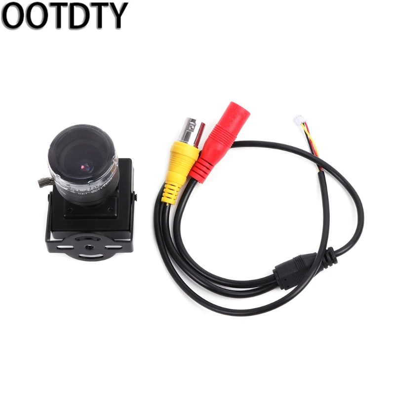 

OOTDTY HD 700TVL CMOS 2.8-12mm Zoom Lens Mini Security Camera Audio Video DIY New