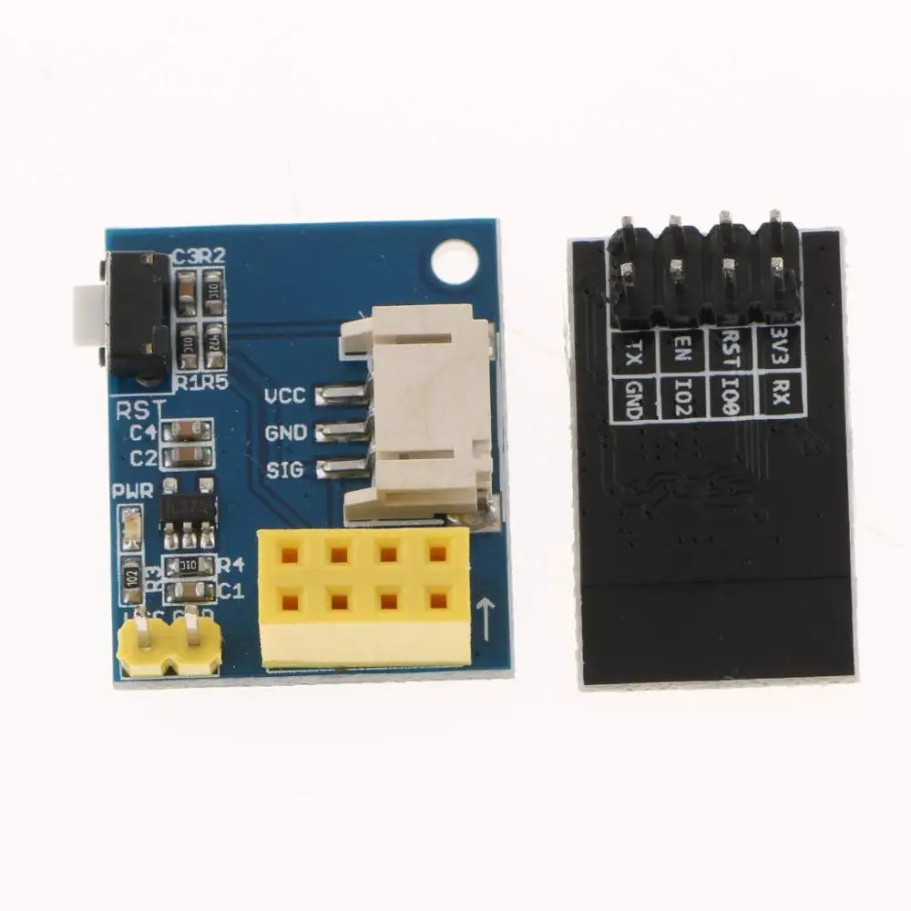 ESP8266 ESP 01 01S WS2812 RGB светодиодный модуль контроллера для Arduino IDE/SATA светильник кольцо