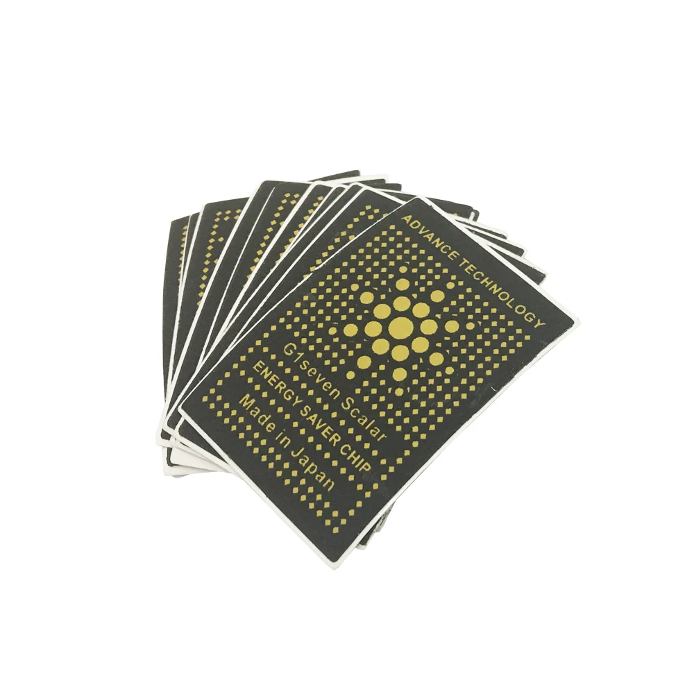

10pcs 2500CC Negative Ions Stickers for Mobile Anti Radiation Sticker Energy Shield Free Shipping