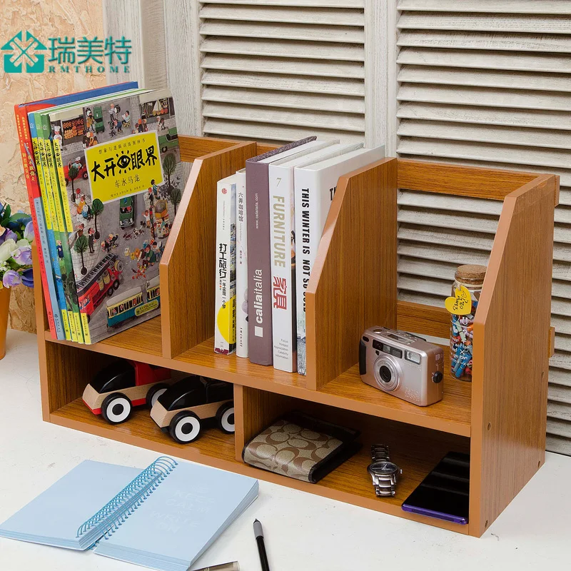 Popular Small Desktop Bookcase-Buy Cheap Small Desktop Bookcase Creative simple Rui US special small desktop bookshelf desk small bookcase Shelves table storage rack mini - Popular Small Desktop Bookcase-Buy Cheap Small Desktop Bookcase
