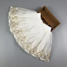 Сезон весна-осень-лето; юбка для танцев для девочек белые кружевные юбки для девочек Фантазийная юбка-пачка для маленьких детей; сетчатая балетная юбка-пачка; JW3515