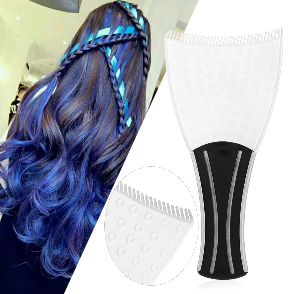 

DIY Hair Coloring Tint Plate for Barber Design Styling Accessories Tool Pro Salon Hairdressing Barber Art Dyeing Board Applicato