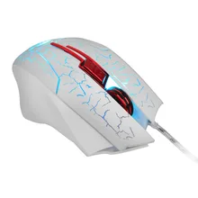 Профессиональная игровая мышь 7D 3200 dpi регулируемые проволочные оптические светодиодный подсветка компьютерные мыши USB кабель мышь для портативных ПК